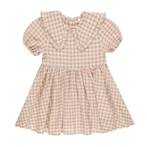 Camille Dress - Pink Gingham - Pink