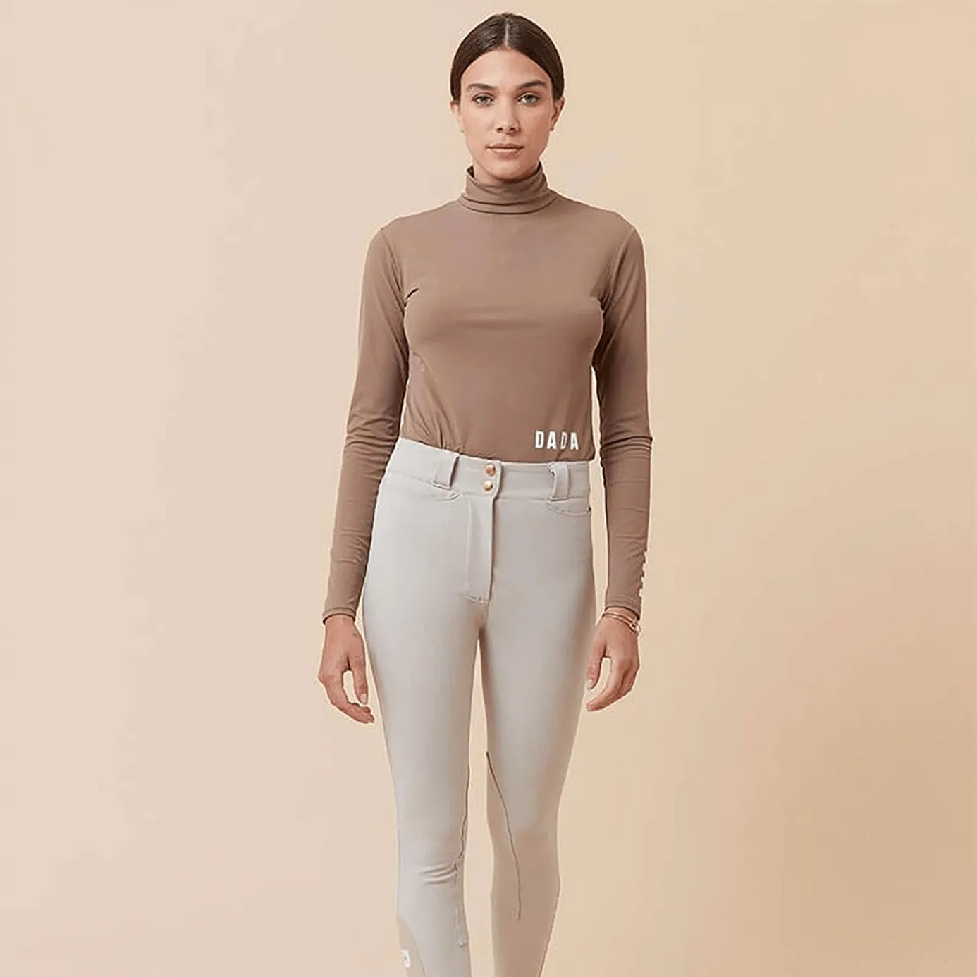 Dada Sport Consul Funnel Neck Base Layer - Moka