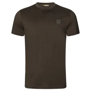 Harkila Base All Season S/S T-Shirt - Shadow Brown by Harkila