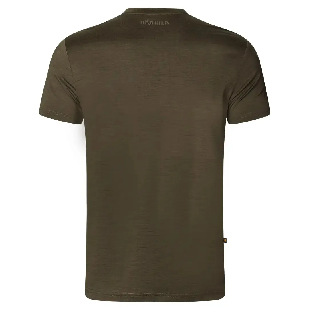 Harkila Base All Season S/S T-Shirt - Willow Green by Harkila