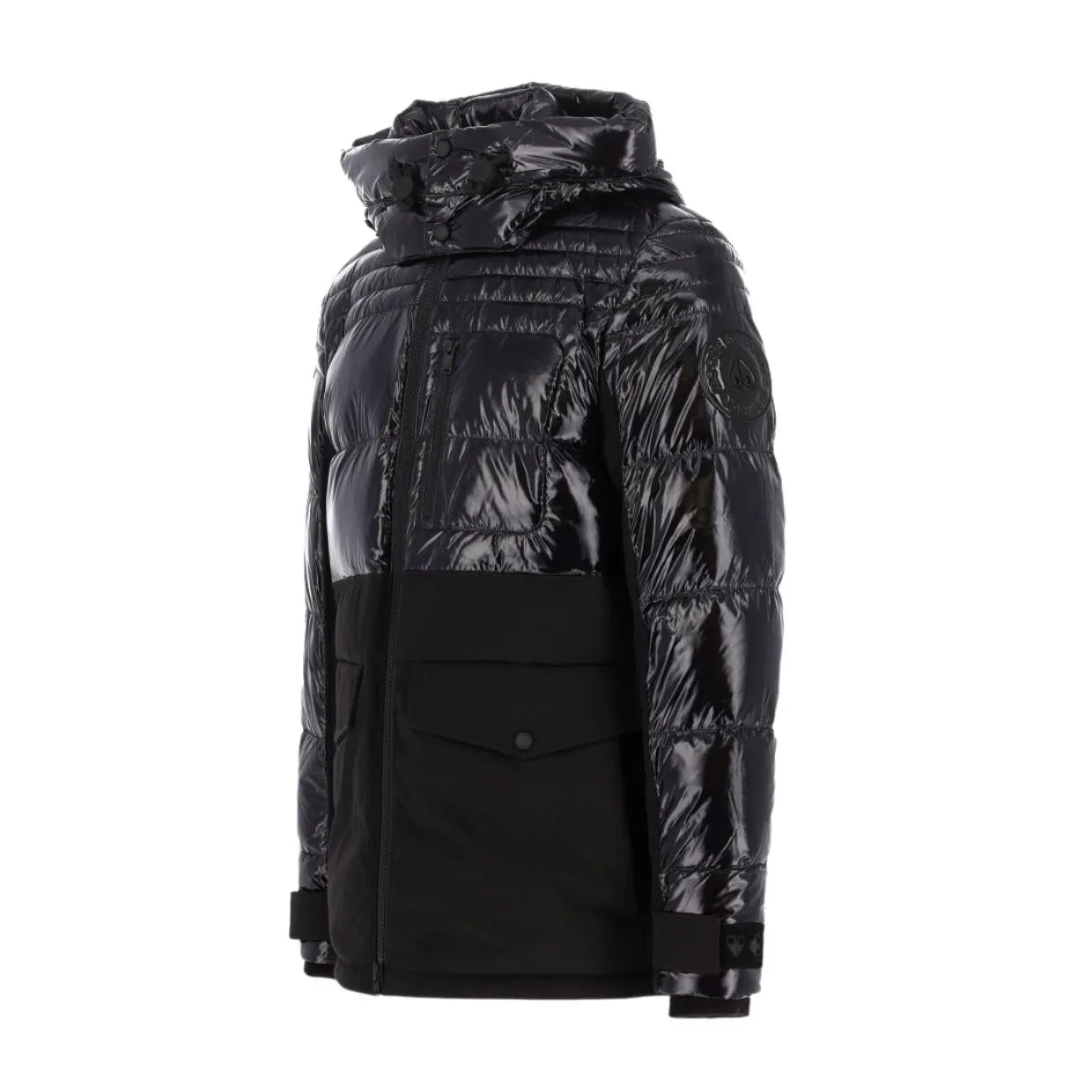 Moose Knuckles Dugald Black Down Jacket