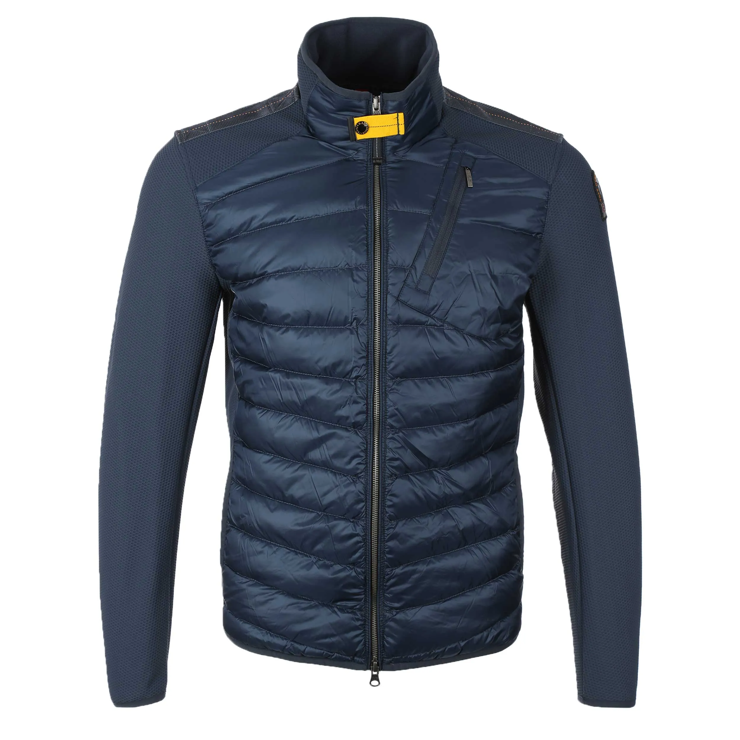 Parajumpers Jayden Quilted Fleece Jacket in Dark Avio Navy