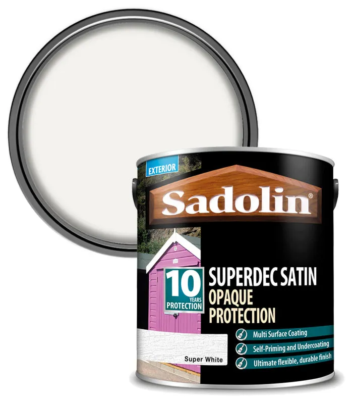 Sadolin Superdec Satin Opaque Wood Protection