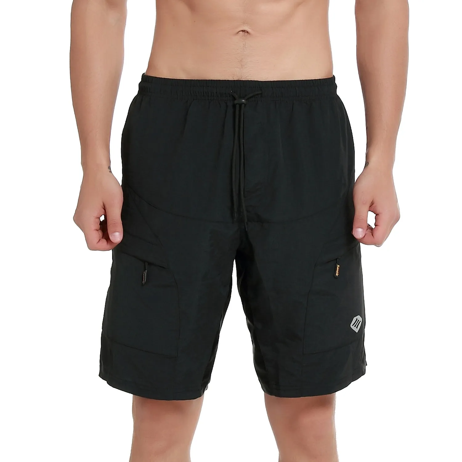 Santic Boden Black Men Cycling MTB Shorts