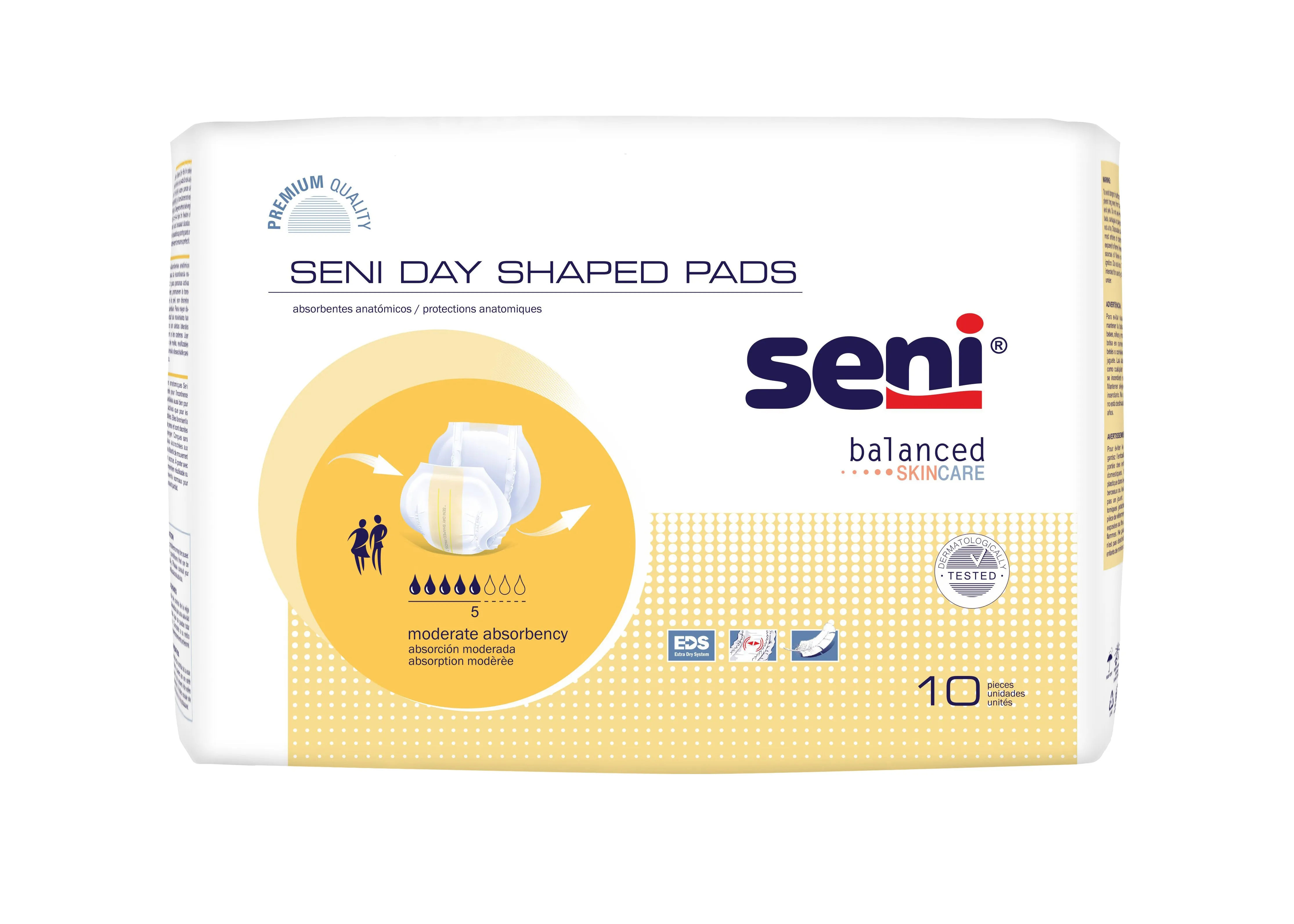 Seni Anatomical Shaped Pads for Day